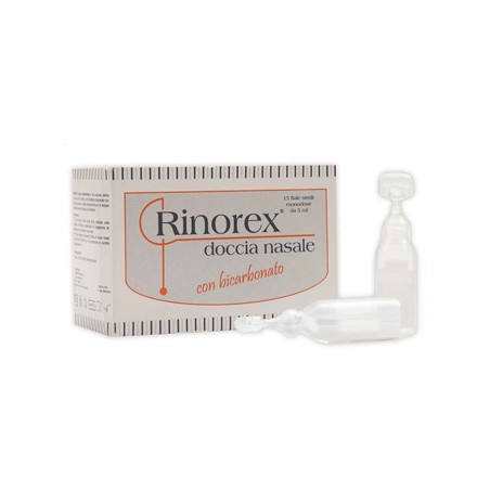 Stewart Rinorex Doccia Aerosol Bicarbonato 15 Fiale 5 Ml