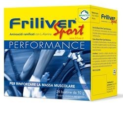 Friliver Sport Performance 24 Bustine Integratore di Aminoacidi Ramificati