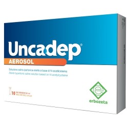 10 fiale da 5 ml di Uncadep Aerosol.