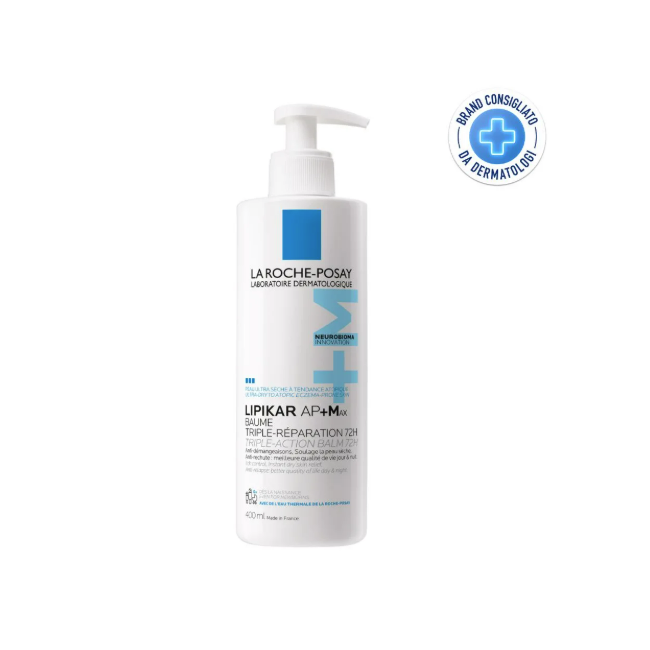 La Roche Posay Lipikar Baume AP+ Max balsamo riparatore per pelle secca screpolata 400 ml
