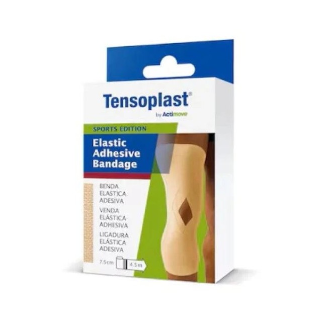 Essity Benda Elastica Actimove Tensoplast Autoadesiva Con Ossido Di Zinco 7,5 Cm X 4,5 M 1 Pezzo Essity Benda Elastica Actimove Tensoplast Autoadesiva Con Ossido Di Zinco 7,5 Cm X 4,5 M 1 Pezzo