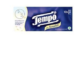 Fazzoletti Tempo per Pelli Sensibili con Estratto di Aloe 10 Pacchetti