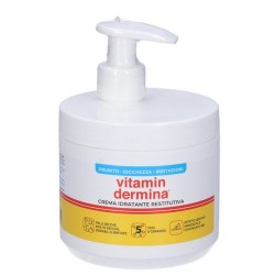 Istituto Ganassini Vitamindermina Crema Idratante Restitutiva Dispenser 400 Ml