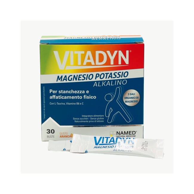 Named Vitadyn Magnesio Potassio 30 Bustine