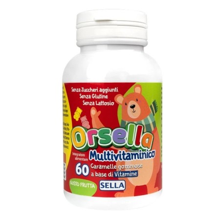 Orsella Multivitaminico 60 Caramelle