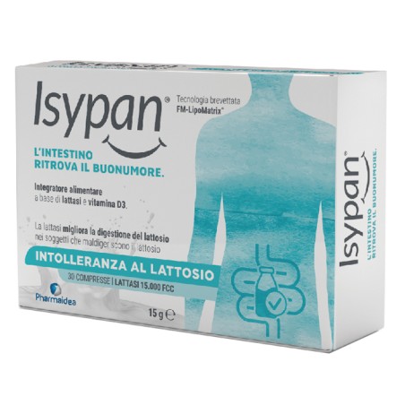 Pharmaidea Isypan Intolleranza Lattosio 30 Compresse