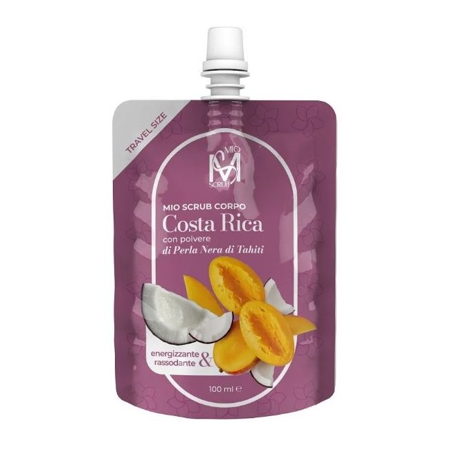 Mio Scrub Costa Rica con polvere di perla nera di Tahiti esfoliante corpo energizzante & rassodante 100 ml