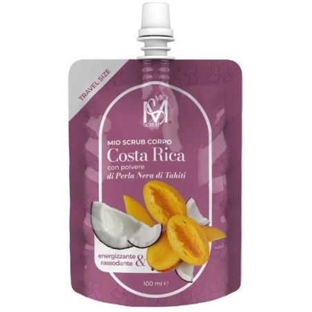 Mio Scrub Costa Rica con polvere di perla nera di Tahiti esfoliante corpo energizzante & rassodante 100 ml