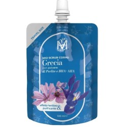 Mio Scrub Grecia con polvere di Perlite AHA + BHA esfoliante corpo lenitivo & purificante 100 ml