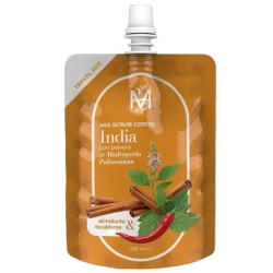 Mio Scrub India con polvere di Madreperla Polinesiana esfoliante corpo stimolante & riscaldante 100 ml