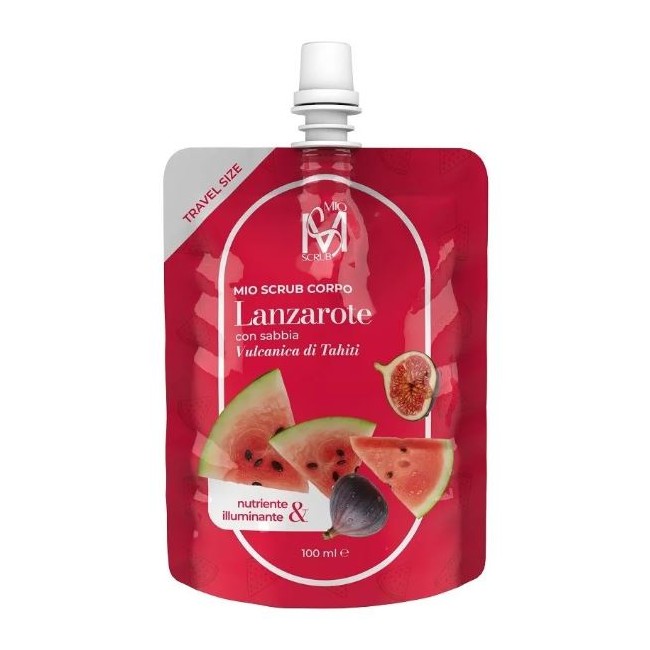Mio Scrub Lanzarote con sabbia vulcanica di Tahiti esfoliante corpo nutriente & illuminante 100 ml