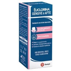 Euclorina Gengive e Afte Collutorio per infiammazione e sanguinamento gengivale 200 ml