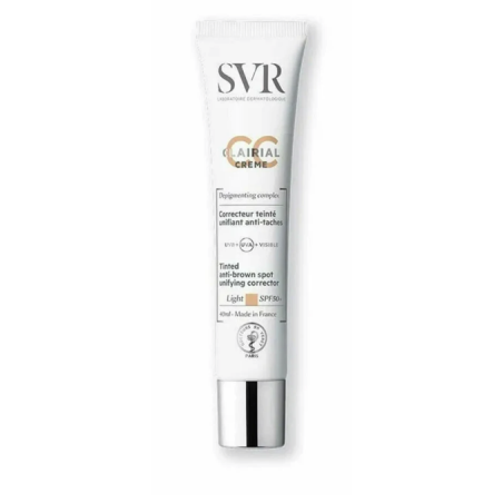 SVR Clairial Creme SPF 50+ LIGHT - Crema viso anti macchia COLORATA 40 ml