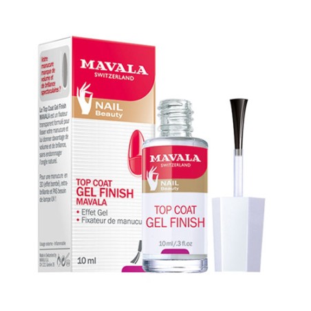 Mavala Top Coat Gel Finish 10 ml - Fissatore effetto gel per smalto unghie