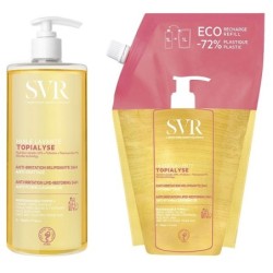 TOPIALYSE BIPACK HUILE LAVANTE 1 LITRO + 1 HUILE LAVANTE REFILL 1 LITRO
