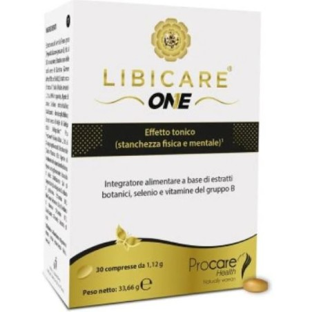 Libicare One integratore tonificante per stanchezza fisica e mentale 30 compresse