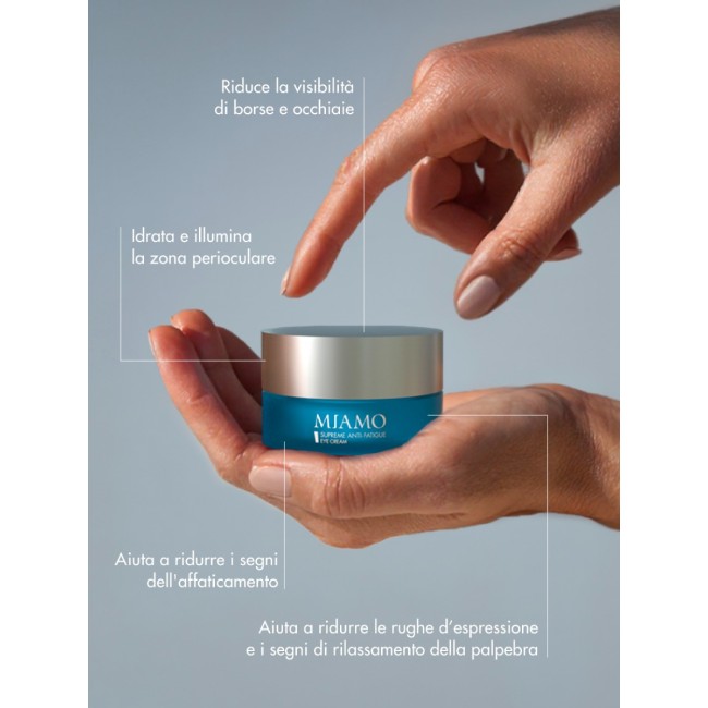 Miamo Longevity Plus Supreme anti fatigue eye cream refill  - Crema Contorno Occhi