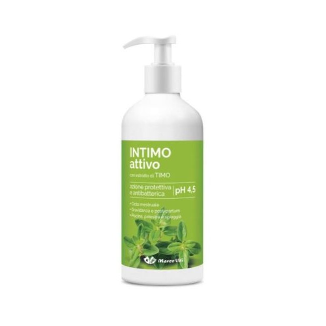 Viti Intimo Attivo con estratto di timo detergente protettivo antibatterico pH 4.5 500 ml
