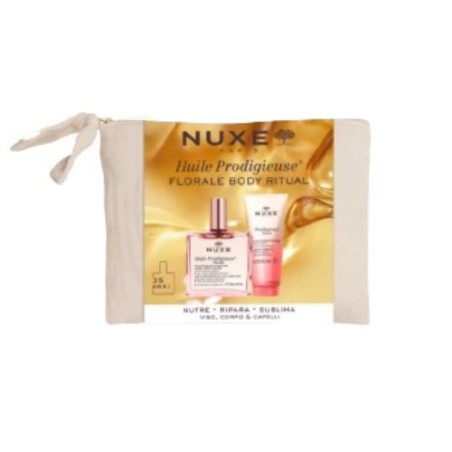 Nuxe Floral Body Ritual cofanetto olio Florale 50 ml + gel doccia 200 ml
