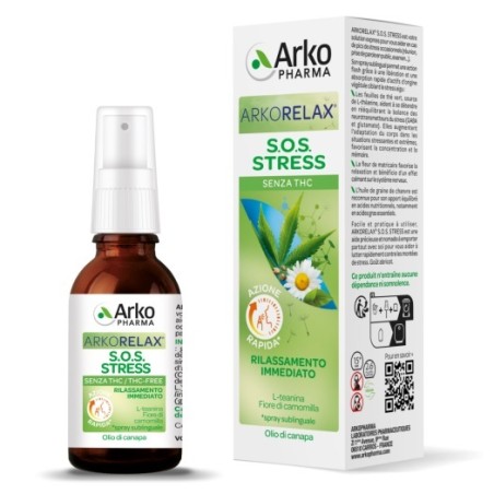 Arkopharma Arkorelax Sos Stress Integratore 15 ml Arkopharma Arkorelax Sos Stress Integratore 15 ml