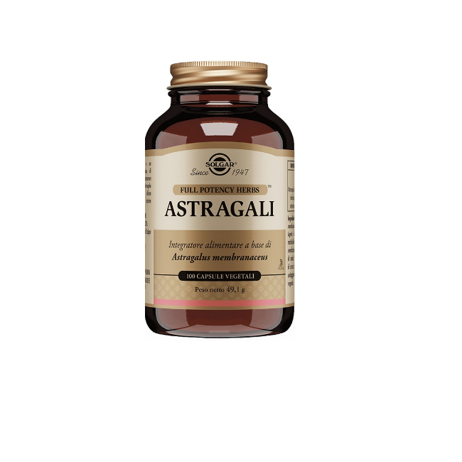 Solgar Astragali 100 capsule - Integratore per il sistema immunitario