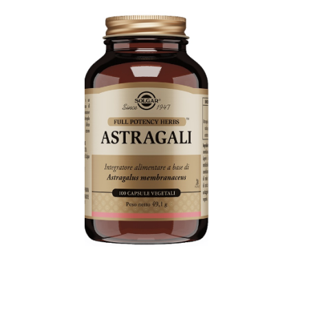 Solgar Astragali 100 capsule - Integratore per il sistema immunitario