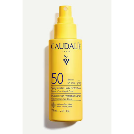 Caudalie Vinosun spray invisibile SPF50 TRAVEL SIZE 75 ml protezione solare da viaggio