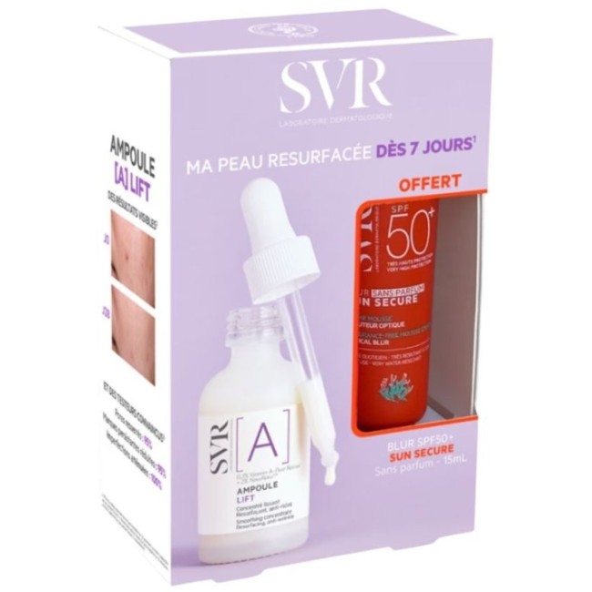 SVR Kit Pelle Rinnovata in 7 Giorni - Ampoule A Lift 30 ml + solare OMAGGIO SVR Kit Pelle Rinnovata in 7 Giorni - Ampoule A Lift 30 ml + solare OMAGGIO