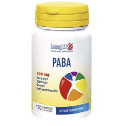 LongLife PABA 100 mg 100 Compresse rivestite