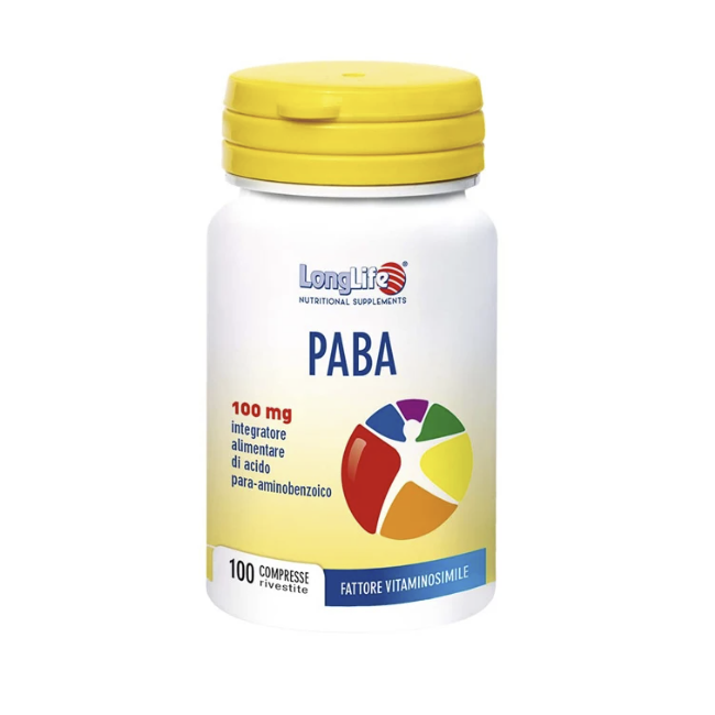 LongLife PABA 100 mg 100 Compresse rivestite