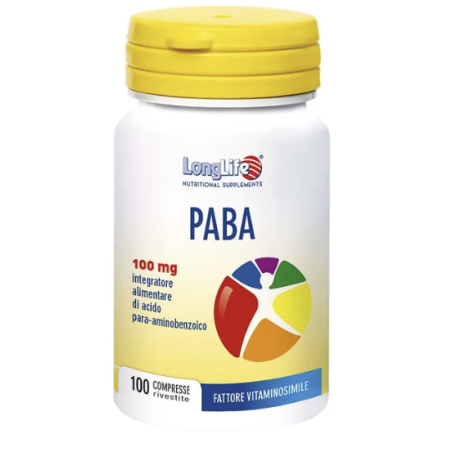 LongLife PABA 100 mg 100 Compresse rivestite