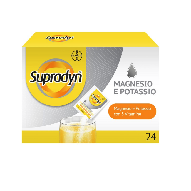 Supradyn Magnesio e Potassio 24 bustine Supradyn Magnesio e Potassio 24 bustine