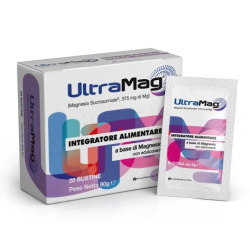 Ultramag Integratore di Magnesio per la Stanchezza 20 bustine