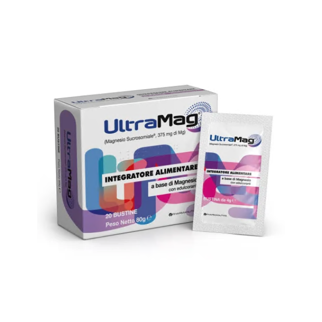 Ultramag Integratore di Magnesio per la Stanchezza 20 bustine Ultramag Integratore di Magnesio per la Stanchezza 20 bustine