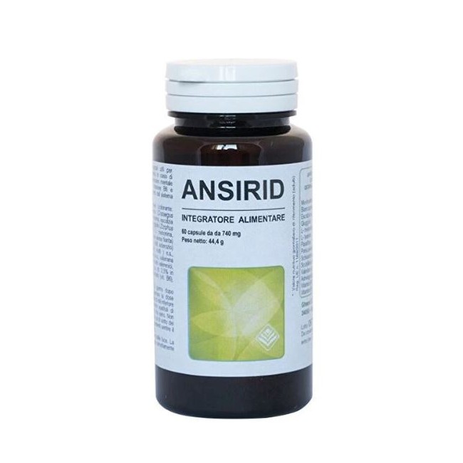 Gheos Ansirid integratore per il benessere dell'umore 60 capsule Gheos Ansirid integratore per il benessere dell'umore 60 capsule