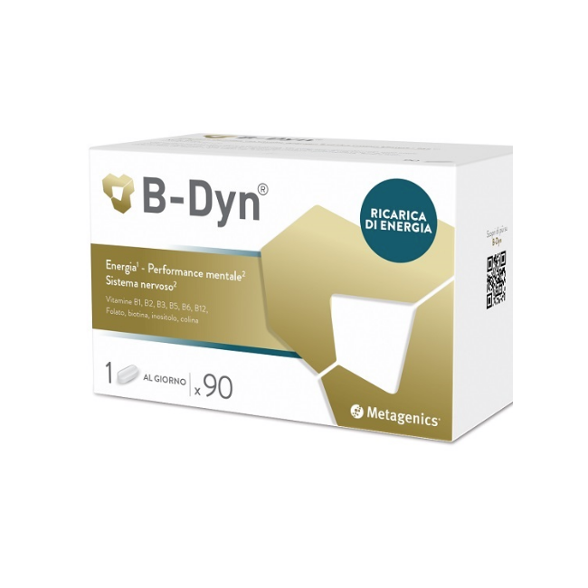 B-Dyn Integratore Ricostituente con Vitamine del Gruppo B-90 Compresse B-Dyn Integratore Ricostituente con Vitamine del Gruppo B-90 Compresse