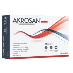 Akrosan integratore con MSM per supportare le articolazioni 45 compresse