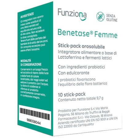 10 stick pack di Benetase Femme. 10 stick pack di Benetase Femme.