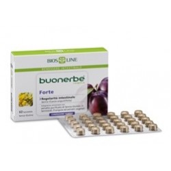 Bios Line Buonerbe Forte integratore per transito intestinale 60 tavolette