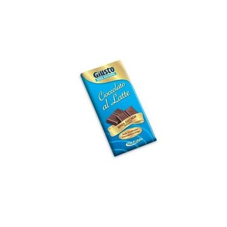 Giusto Cioccolato al Latte Senza Zuccheri Aggiunti 85 g Giusto Cioccolato al Latte Senza Zuccheri Aggiunti 85 g