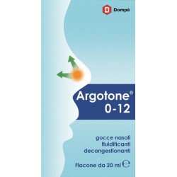Argotone 0-12 20 ml - Soluzione Nasale Fluidificante e Decongestionante