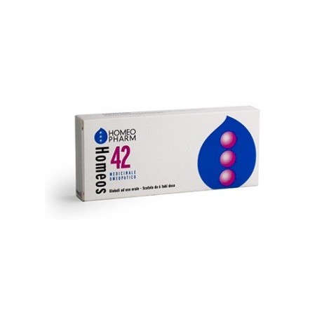Cemon Homeos 42 globuli omeopatici 6 tubi monodose Cemon Homeos 42 globuli omeopatici 6 tubi monodose
