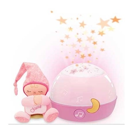 Chicco Goodnight Stars Rosa Proiettore Musicale per Bambini da 0 mesi