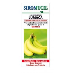 Siromucil Sciroppo con estratto di lumaca gusto banana 150 ml