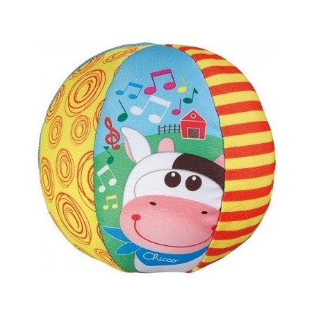 Chicco Palla Musicale Elettronica - Gioco per Bambini dai 6 ai 18 Mesi Chicco Palla Musicale Elettronica - Gioco per Bambini dai 6 ai 18 Mesi