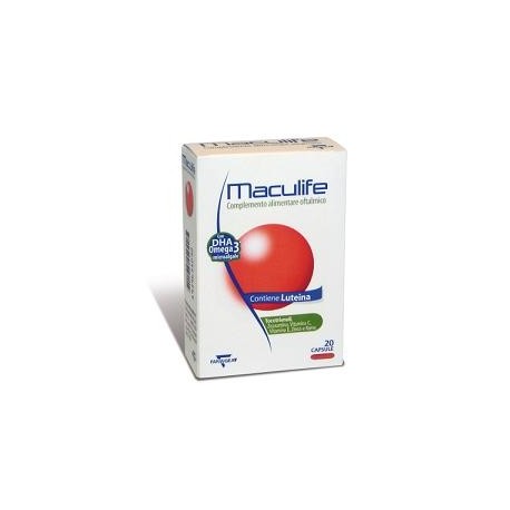 Maculife integratore per il benessere della vista 20 capsule 24,28 g