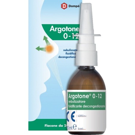 Dompè Argotone 0-12 spray decongestionante fluidificante 20 ml Dompè Argotone 0-12 spray decongestionante fluidificante 20 ml