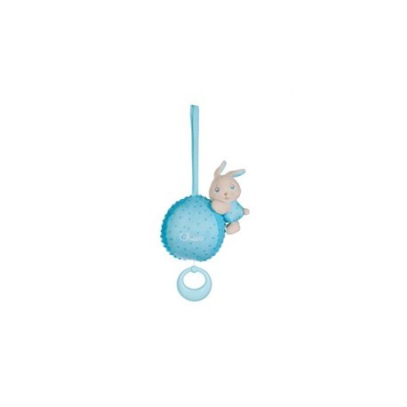Chicco Carillon Soft Cuddles Azzurro Idea Regalo per Bambini da 0 Mesi