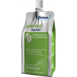 Humana Prereid Liquido integratore di carboidrati e sali minerali 250 ml