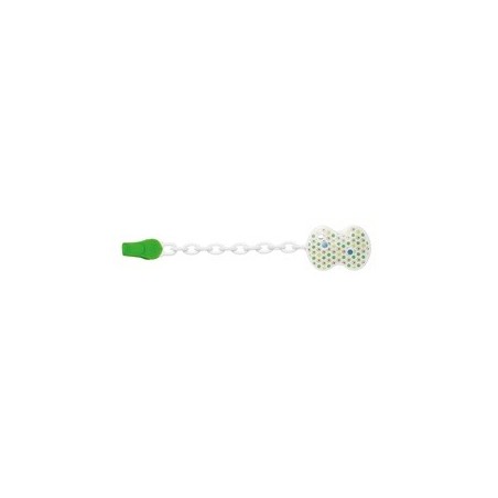 Chicco Clip con Catenella Sterilizzabile per Succhiotto Colori Vari Chicco Clip con Catenella Sterilizzabile per Succhiotto Colori Vari